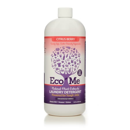 Eco Me Laundry Detergent, Citrus Berry 32 oz., PK6 ECOM-LSCB32-06